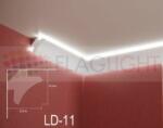  Ld-11 Декоративен профил за скрито led осветление ► 2метра (ld11)