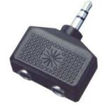  Audió átalakító, 3, 5 mm sztereó dugó-2 x 3, 5mm sztereó alj (AC 16X) (AC 16X)