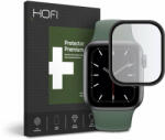 HOFI Hybrid Glass 44mm Apple Watch Series 4/5/6/SE üveg képernyővédő fólia - Fekete (FN0012)