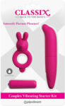 Pipedream Classix Couples Vibrating Starter Kit Pink