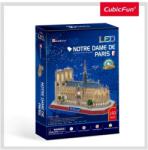 CubicFun Puzzle 3D Led Note Dame 149 Piese Cubicfun ACUL173h Puzzle