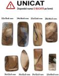  Cabochon din Agata Oul Tunetului de Forma Dreptunghi -16-34 x 10-20 x 4-7 mm - 1 Buc