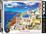 EUROGRAPHICS Puzzle Eurographics din 1000 de piese - Santorini, Grecia (60000944) Puzzle