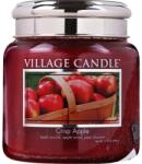 Village Candle Lumânare aromată în borcan - Village Candle Crisp Apple 389 g
