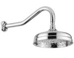 Bugnatese 89116CRDO Kifolyószár fejzuhannyal 20 cm átmérőjű; ARCADIA; LADY; LEM; MAYA; OXFORD; PRINCETON; REVIVAL csaptelepekhez króm-arany színben