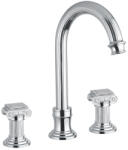 Bugnatese 8412KBR Bugnatese Olympia 3 üléses mosdócsaptelep leeresztővel swarovski fogantyúval bronz színben