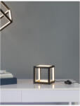 Nova Luce asztali lámpa, fekete, 3000K melegfehér, beépített LED, 1x20W, 1500 lm, 9818161 (9818161)