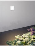 Nova Luce kültéri beépíthető lámpa, fehér, 3000K melegfehér, beépített LED, 1x1W, 60 lm, 8058001 (8058001)
