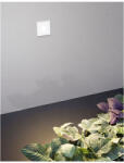 Nova Luce PASSAGGIO kültéri beépíthető lámpa, fehér, 3000K melegfehér, beépített LED, 1x1W, 60 lm, 8058001 (8058001)