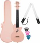 Cascha Carbon Fibre Set Pink Ukulele concert (HH 2288)