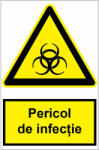  Sticker indicator Pericol de infectie