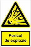  Sticker indicator Pericol de explozie