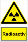  Sticker indicator Radioactiv