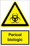 Sticker indicator Pericol biologic