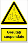  Sticker indicator Greutati suspendate