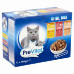 PreVital 12x100g Szósz Alutasak (csirke, marha, lazac) - krizsopet
