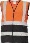 CERVA Vestă reflectorizantă LYNX DUO - Oranj / neagră | L (03030115O2003)