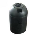  E27 foglalat, fekete (0708S) (0708S)