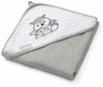 Babyono Бамбукова хавлия за баня с качулка Babyono - Сива, 100х100 cm (5901435408568) - ozone