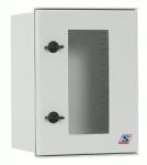 Schrack Cutie aplic. poliester+usa transpar. , Minipol, 500x400x200mm (IM008954)