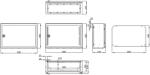 Schrack Cofret metal o usa IP65 400x600x210 mm (WST4060210)