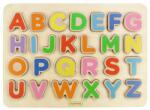 Masterkidz Puzzle 3D alfabet litere mari, din lemn, +3 ani, Masterkidz (MK00637)