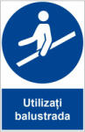  Sticker indicator Utilizati balustrada
