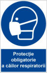  Sticker indicator Protectie obligatorie a cailor respiratorii