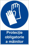  Sticker indicator Protectie obligatorie a mainilor