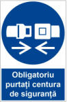  Sticker indicator Obligatoriu purtati centura de siguranta
