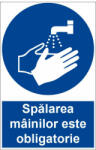  Sticker indicator Spalarea mainilor este obligatorie