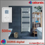 Atlantic DORIS DIGITAL törölközőszárító radiátor 500W (atlantic-Doris-digital-500W)
