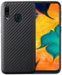 Lemontti Husa Lemontti Husa Carbon Fiber Texture Shockproof Samsung Galaxy A20e Black (EDA00457911A) - vexio