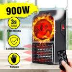 Flame Heater 900W Aeroterma