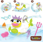 Yookidoo Jucarie rata sirena cu motor si 15 accesorii - 2-6 ani, yookidoo (40171)