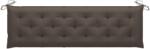 vidaXL Pernă bancă de grădină, taupe, 180x50x7 cm, material oxford (314976)