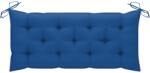 vidaXL Pernă de bancă, albastru deschis, 120x50x7 cm, material oxford (314948)