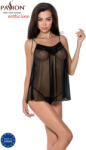 Passion Melania Chemise Black XXL/XXXL