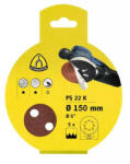 Klingspor PS 22 K excenter csiszolópapír tépőzáras GLS 51 P40 150mm (5db/csomag) (KL319068) - megatool