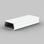 Kopos LHD 40X20 HD fehér műanyag kábelcsatorna sima 20x40 (mxsz), védőfóliával szállítva (LHD 40X20 HD)