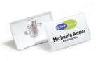 DURABLE CLICK FOLD KOMBI KLIP névkitűző 40X75mm (8211-19) (25db)