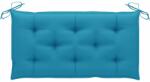 vidaXL Pernă de bancă, albastru deschis, 100x50x7 cm, material oxford (314936)