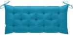 vidaXL Pernă bancă de grădină, albastru, 120x50x7 cm, material oxford (314954)