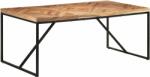 vidaXL Masă de bucătărie, 180 x 90 x 76 cm, lemn masiv acacia/mango (323552) - vidaxl