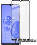 IMAK SAMSUNG Galaxy A42 5G (SM-A425F), IMAK Pro+ üvegfólia, 9H, Full glue, Full cover, Fekete