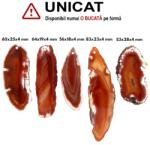  Pandantiv Agata de Foc Neregulata cu Gaura - 53-83 x 18-28 x 4 mm - 1 Buc