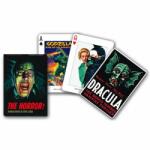  Cărți de joc Piatnik de colecție cu tema „The horror! Movies posters