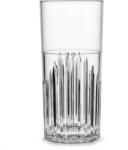  Set 6 Pahare cocktail Highball reutilizabile, incasabile, transparente, material San, 420 ml Pahar