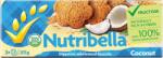 Nutribella teljes kiőrlésű kókuszos vegán keksz 105g
