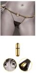 Pipedream Fetish Fantasy Gold Vibrating Micro G-String Set - diamondsexshop